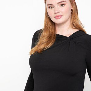 🆕 Eloquii Twist Neckline Top